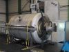 Machining of flanges welded in a stainless steel tank