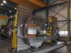Rolling mill column made of steel casting, 2.900 x 800 x 5.300 mm, completed weight 32 tons