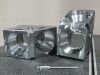 Two parts bevel gear housing